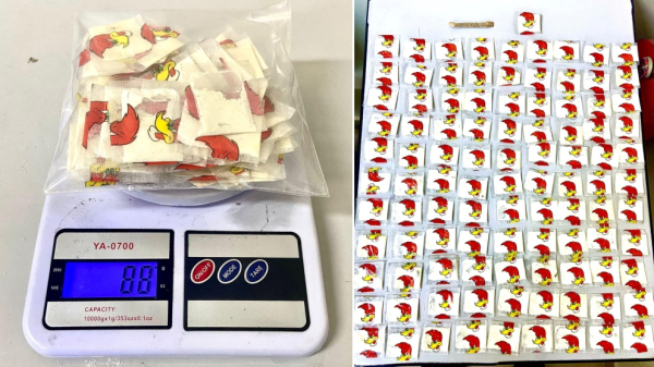 Com filho de 4 anos, doméstica de Adamantina é presa em Mirandópolis levando 100 porções de cocaína