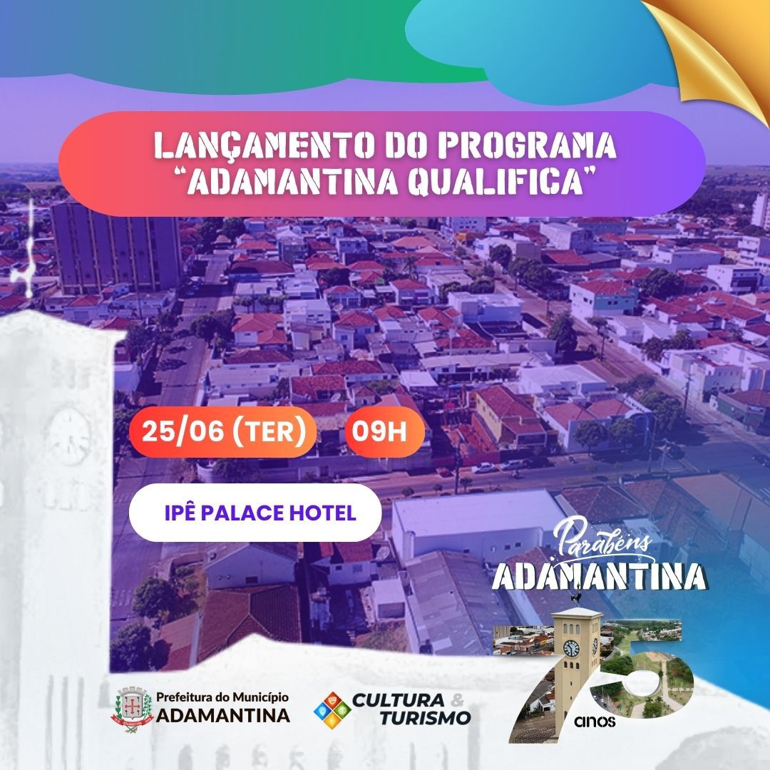 Prefeitura de Adamantina lança programa “Adamantina Qualifica”