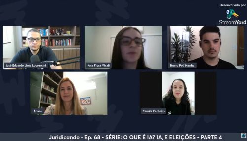 Projeto de extensão do curso de Direito produz série sobre inteligência artificial e o direito