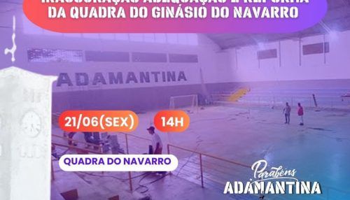 Reforma do Centro Esportivo Carlos Santana Bueno será inaugurada