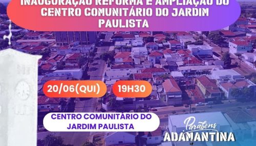 Centro Comunitário do Jardim Paulista é reformado e ampliado