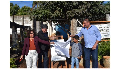 Viveiro Municipal “Florescer” é inaugurado