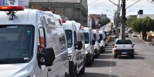 Prefeitura de Adamantina realiza desfile da frota em comemoração aos 75 anos do município