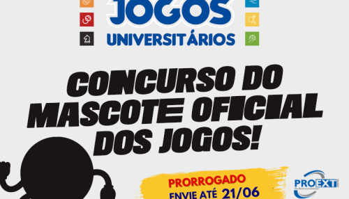 Propostas para escolha de mascote oficial dos Jogos Universitários podem ser enviadas até o dia 21; participação é aberta a toda comunidade