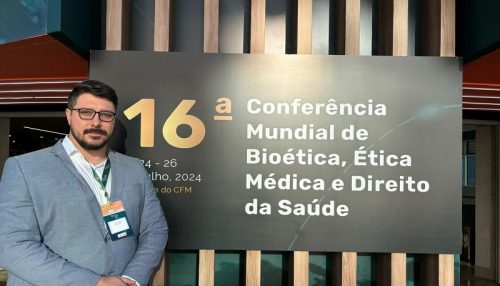 Docente do Centro Universitário apresenta pesquisa na 16ª Conferência Mundial de Bioética, Ética Médica e Direito da Saúde