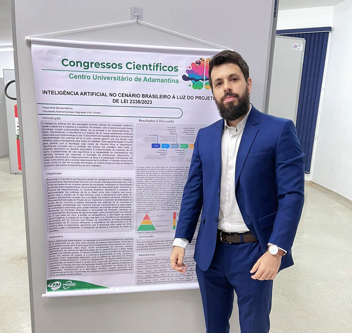 Ex-aluno do Centro Universitário é aprovado no programa de Mestrado na UEL