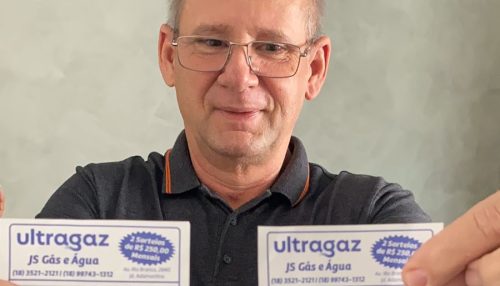 Ultragaz Adamantina: faz sorteio e premia clientes.