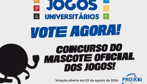 Votação para o mascote oficial dos Jogos Universitários segue até o dia 2 de agosto