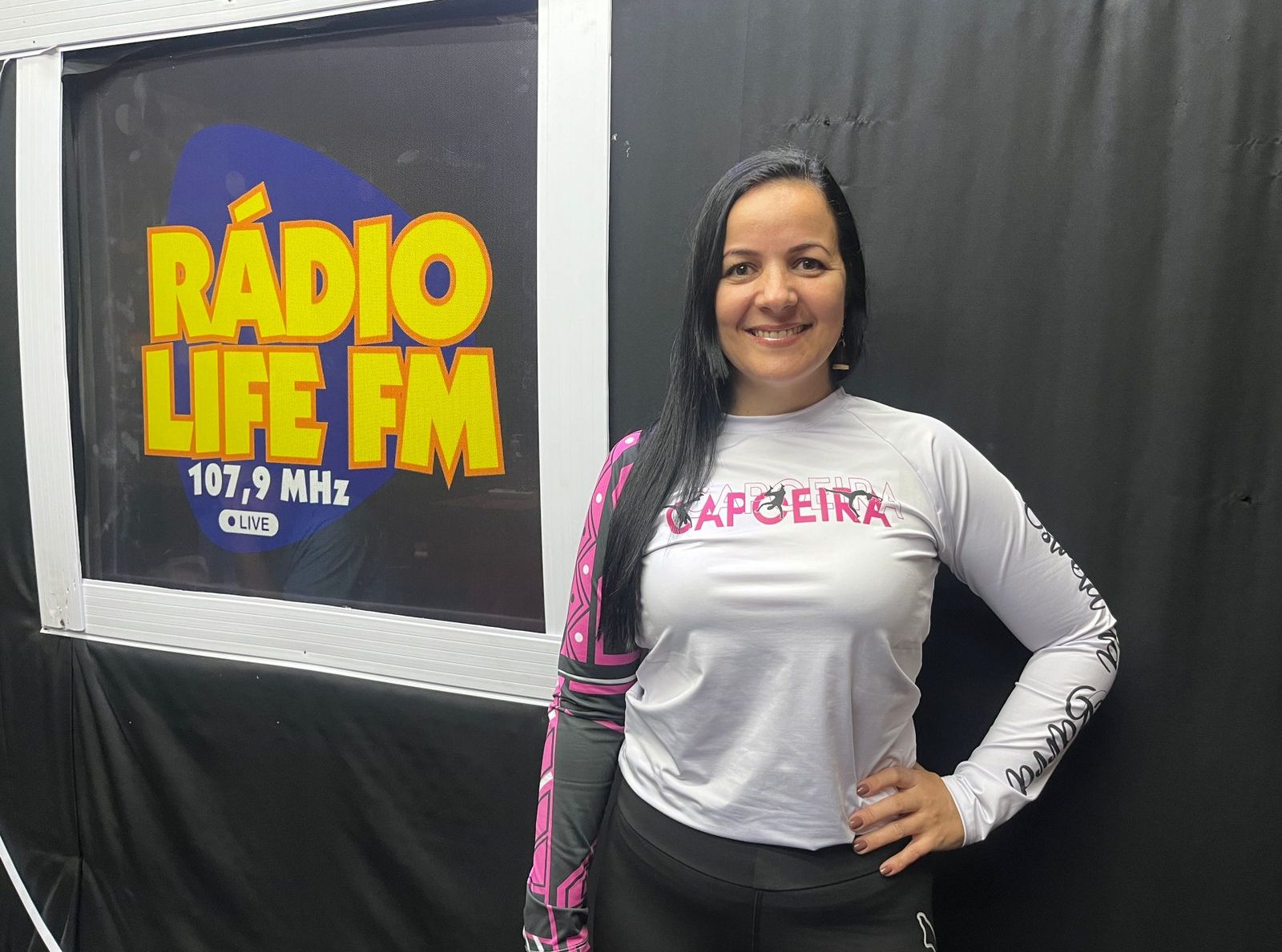 Pela primeira vez, o grupo de capoeira 