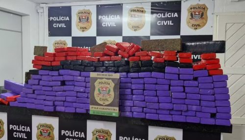 Após fugir de abordagem policial, motorista abandona carro com 200kg de maconha