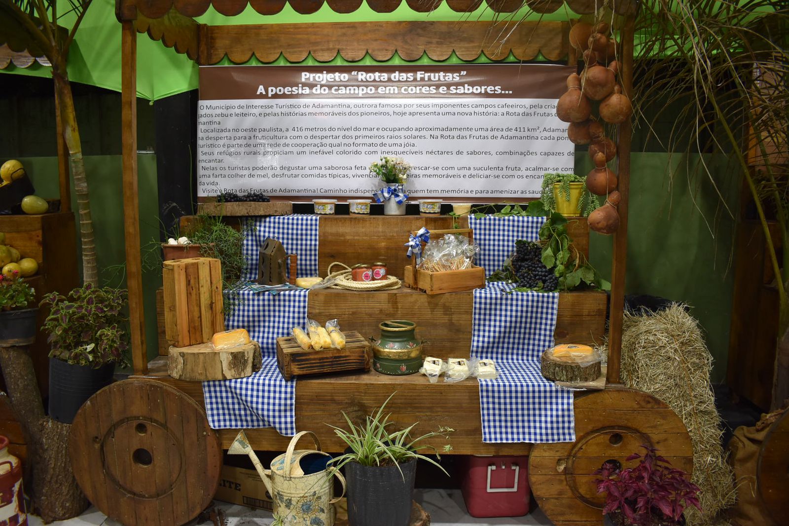 Produtores rurais da agricultura familiar de Adamantina comercializarão frutas e legumes durante a ExpoVerde 2024