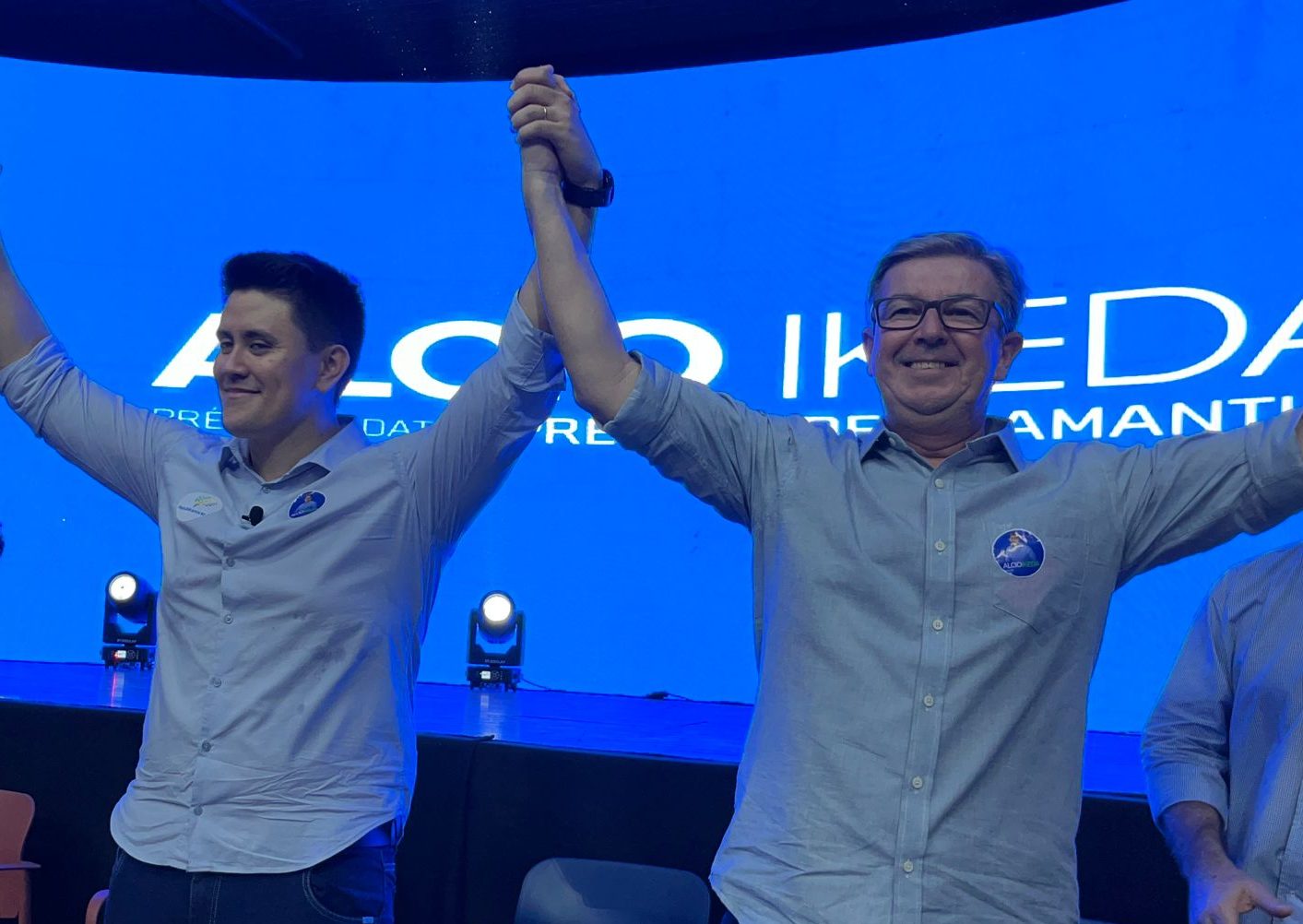 Pré-candidato a prefeito, Alcio Ikeda apresenta Paulo Cervelheira pré-candidato a vice