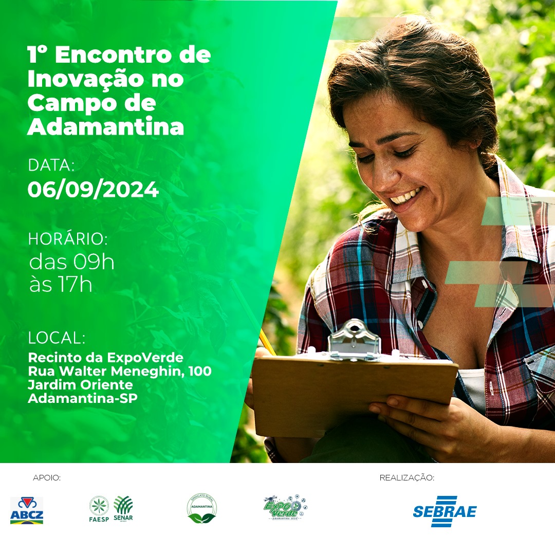 ExpoVerde recebe 1º Encontro de Inovação no Campo de Adamantina
