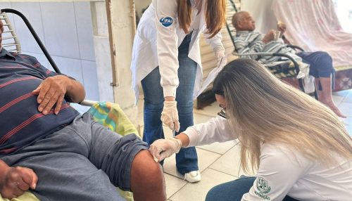 Nutrição da FAI promove avaliação antropométrica de idosos do Lar dos Velhos de Adamantina