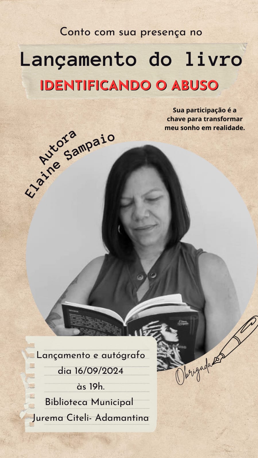 Nesta SEGUNDA-FEIRA, um encontro mais do que especial...