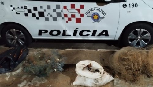 Trio é preso pela Polícia Militar em Adamantina após furto de peixes de propriedade particular