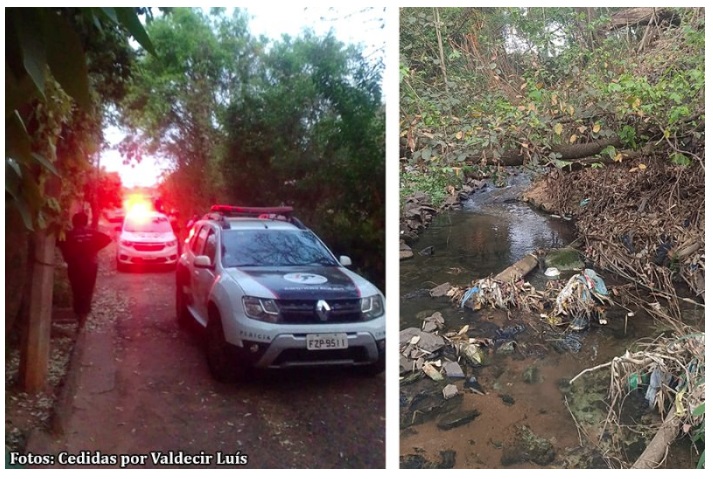 Mulher é encontrada morta em córrego na Zona Urbana de Bastos