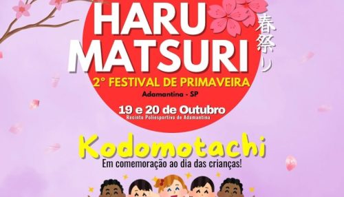 Secretaria de Desenvolvimento Econômico é parceria na realização do Haru Matsuri