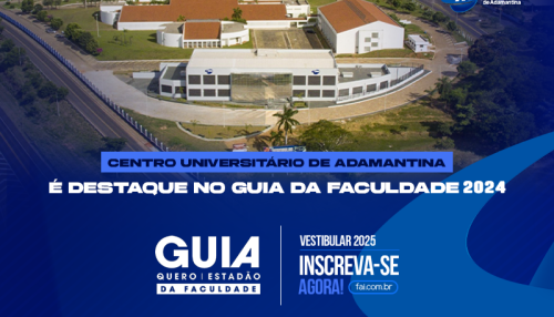 Centro Universitário é destaque no Guia da Faculdade 2024