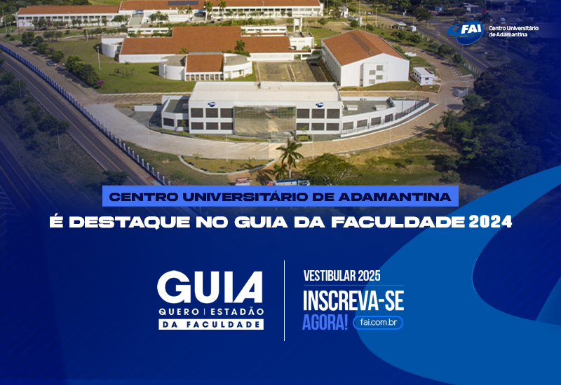Centro Universitário é destaque no Guia da Faculdade 2024