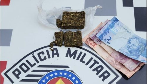 Após abordagem Polícia Militar apreende droga em Flórida Paulista