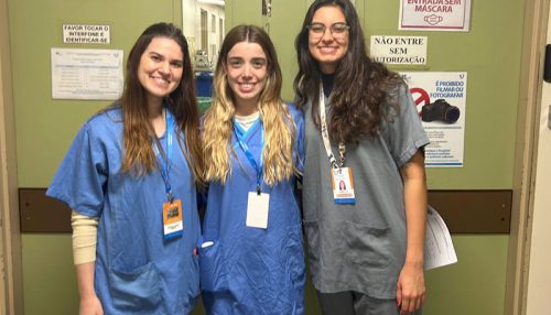 Alunos de Medicina da FAI cumprem estágio  eletivo no Hospital das Clínicas da USP, em São Paulo