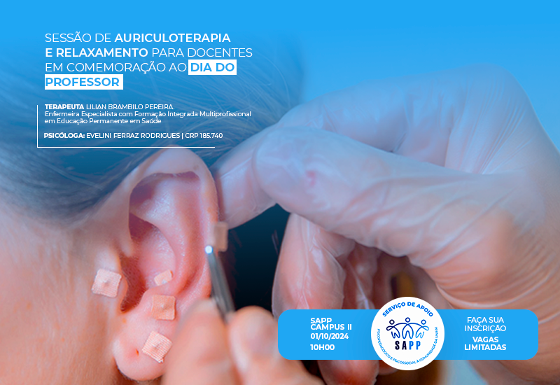 Em comemoração ao Dia do Professor, SAPP promove  sessão de relaxamento para docentes nesta terça, dia 1º