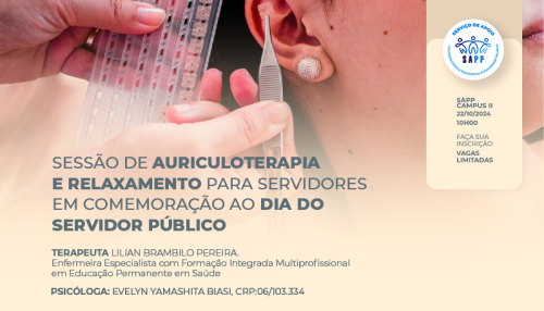 Em comemoração ao Dia do Servidor, SAPP promove  sessão de relaxamento para funcionários da FAI no dia 22