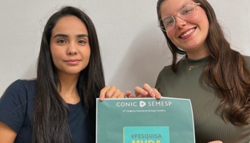 Alunas do curso de Nutrição da FAI participam do 24º Congresso Nacional de Iniciação Científica