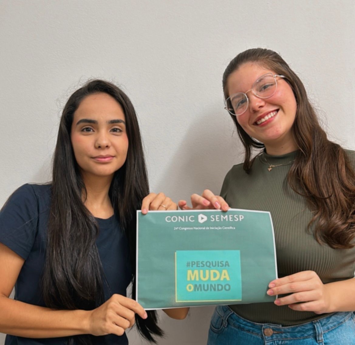 Alunas do curso de Nutrição da FAI participam do 24º Congresso Nacional de Iniciação Científica