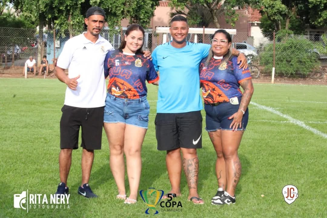 Organizadores da Copa Regional Amizade, Familia Miranda, faz agradecimento
