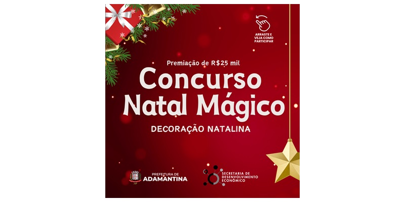 23 empresas estão inscritas no “Concurso Natal Mágico”