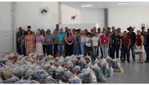Fundo Social de Solidariedade entrega itens que foram arrecadados durante a “Campanha do Alimento” para entidades
