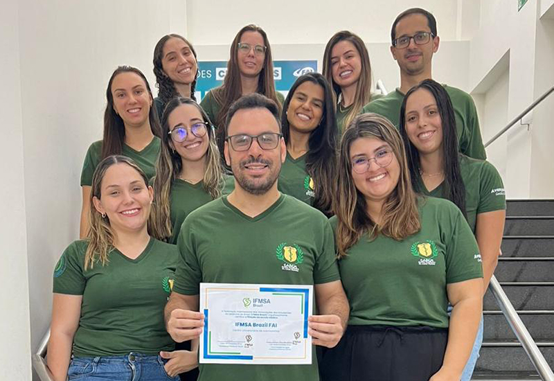 FAI recebe certificação de federação  internacional dos estudantes de Medicina