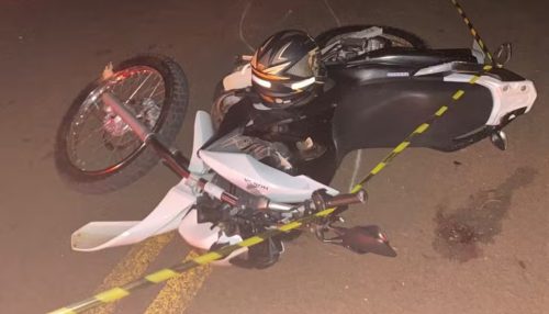 Motociclista perde controle da direção e morre após cair em estrada vicinal