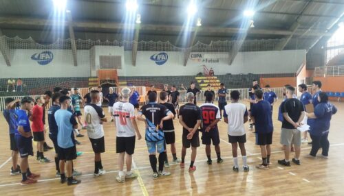 Avaliação de Atletas para a Equipe Sub-20 de Adamantina na Liga Paulista de Futsal