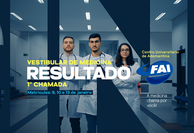 Resultados em primeira chamada do Vestibular de Medicina 2025 serão divulgados nesta quarta, 8