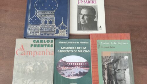 ALMEIDA, ANTUNES, SARTRE, FUENTES e DOSTOIÉVSKI in Memórias, Judas, Náusea, Campanha e Castigo...