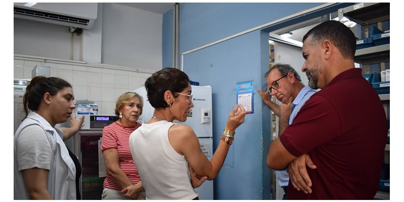Prefeitura de Adamantina realiza visita técnica no prédio da nova farmácia municipal e do laboratório de análises clínicas