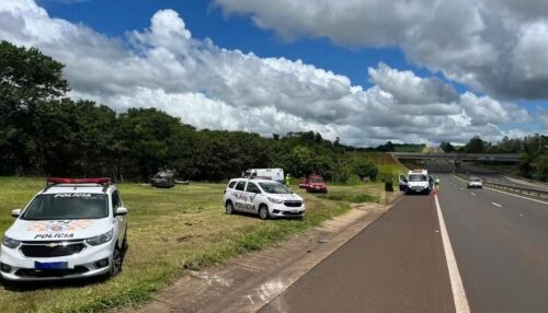 Bebê, de 1 ano, morre após carro capotar na Rodovia Raposo Tavares, em Rancharia
