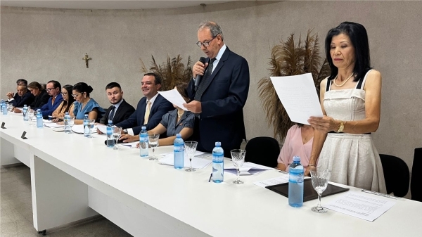 Prefeito, vice e vereadores são empossados em Adamantina