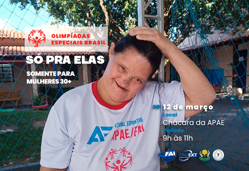 FAI promove evento para mulheres 30+ com deficiência intelectual em parceria com Olimpíadas Especiais Brasil