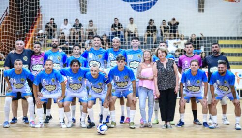 Pedalada Futsal brilha em noite de grande jogo no Ginásio de Esportes