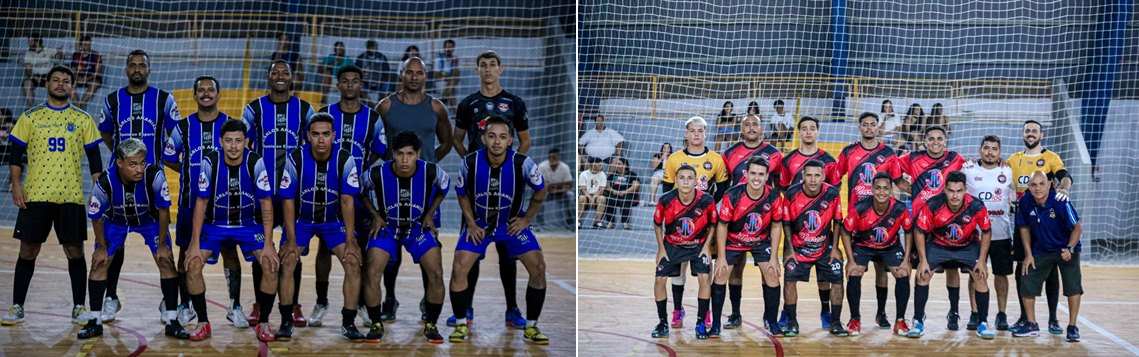 Black Sharks e Morro, disputam a final do Campeonato de Futsal de Lucélia nesta sexta-feira (14)
