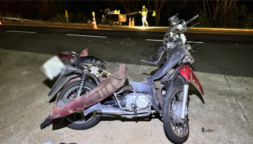 Motociclista fica ferida após colisão na SP-294 em Adamantina