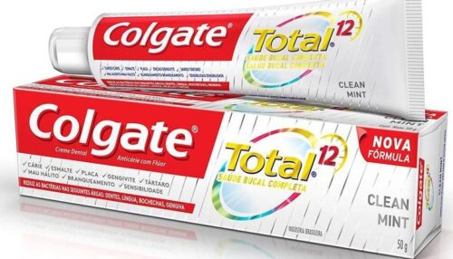 Anvisa interdita creme dental Colgate Total Clean Mint