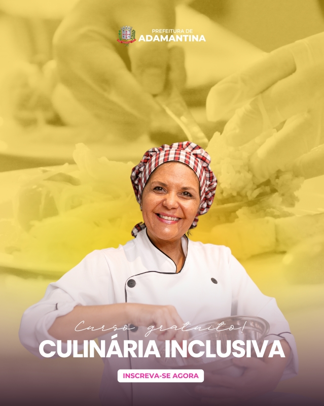 Fundo Social de Solidariedade abre vagas para o curso de culinária inclusiva