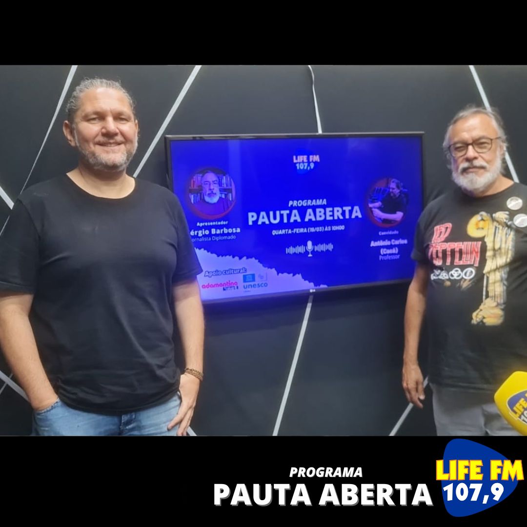 Divagações por meio de “conversações” no Pauta Aberta.