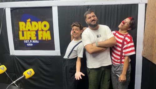 Palhaço Ricco traz alegria e ótimas risadas para o Jornal do Meio Dia