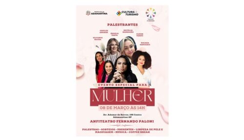 Grupo de Mulheres de Adamantina promove ação no “Dia Internacional da Mulher”
